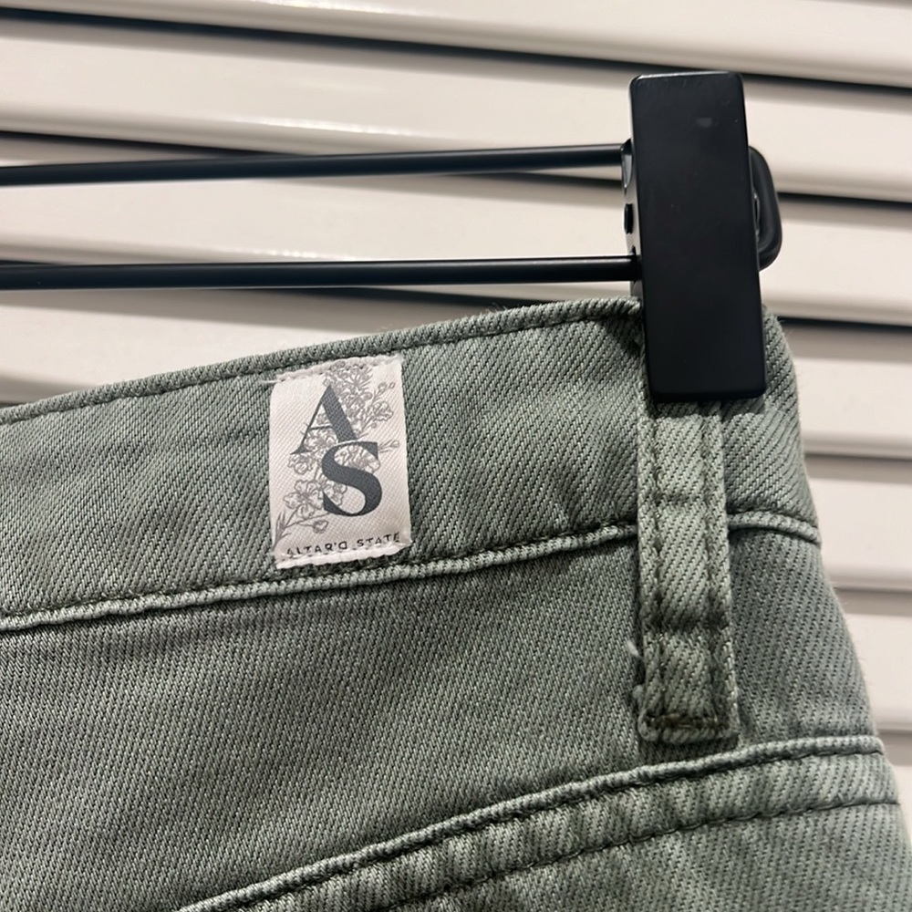 Altard State Cropped Wide Leg Jeans - Picture 3 of 4